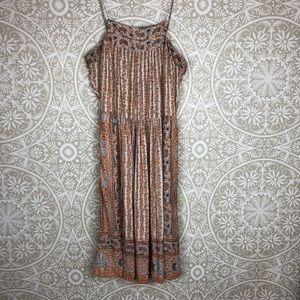 Free People | Drop Waist Silky Tank Dress